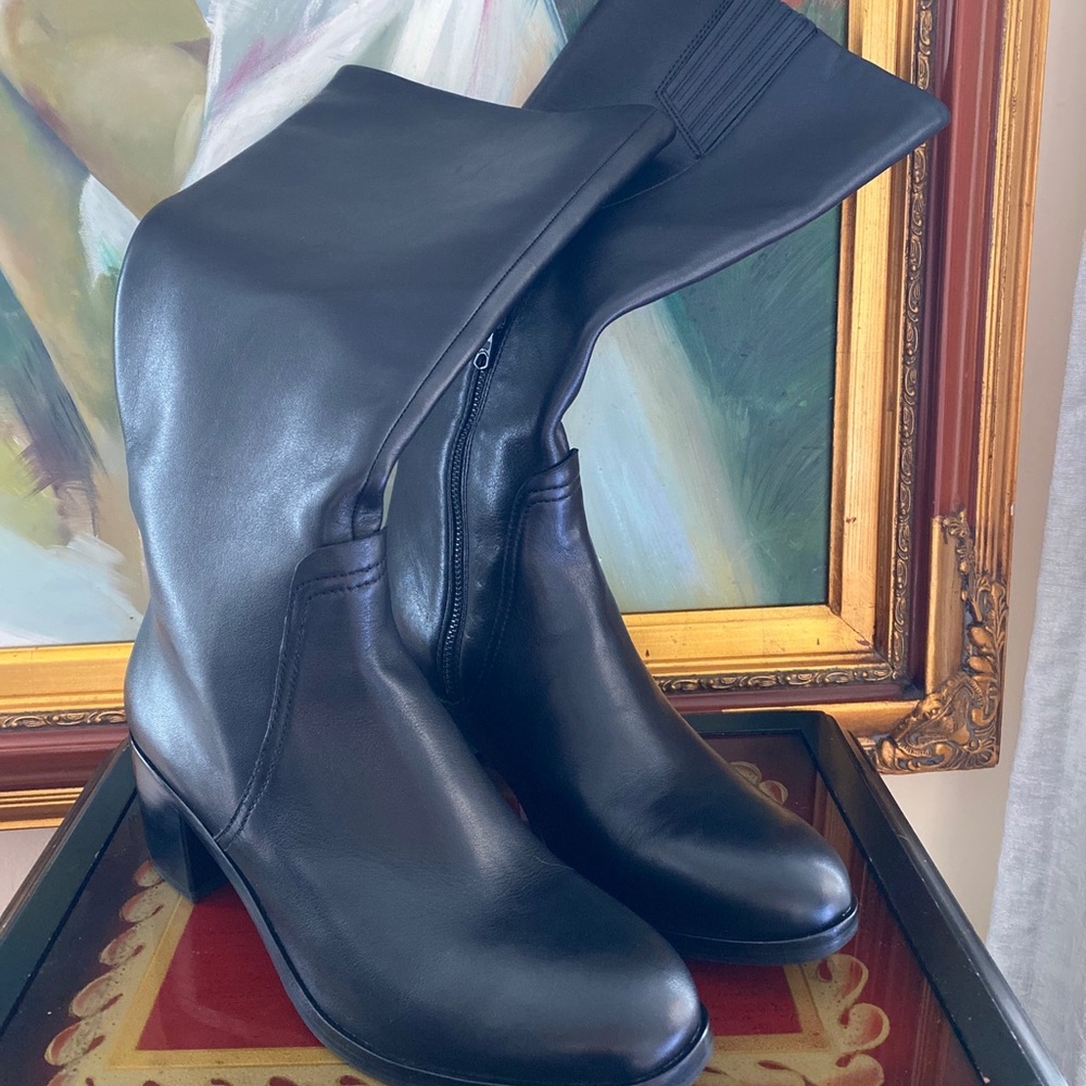 Rag and Bone knee high leather boots size 41